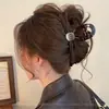 Pinza de Agarre Vintage para Mujer, Pinza para el Cabello Grande de Alta Gama, Pinza de Tiburón de Alta Calidad para la Parte Posterior de la Cabeza, Nuevo Estilo 2025, Tocado