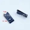 Clip Base Tornillo para Matrícula de Coche Universal Lámina de Hierro Autorroscante Clip Espaciador Tornillo de Fijación para Matrícula Delantera y Trasera