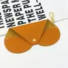 Estuche de Almacenamiento para Gafas de Sol para Viajes al Aire Libre, Bolsa Universal para Gafas, Nuevo Estilo de Verano, Cuero de Alta Calidad con Botón a Presión