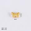 Acessórios Yiwu Venda quente transfronteiriça liga DIY acessórios para joias pingente dourado brilhante colar pulseira pingente coração estrela