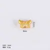 Acessórios Yiwu Venda Quente Transfronteiriça Liga DIY Acessórios para Joias Pingente Dourado Brilhante Colar Pulseira Pingente Coração Estrela