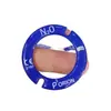 Regalo Promocional Soportes para Teléfono Pegatinas Adhesivas, Pegatinas 3D con Patrón de Concha, Pegatinas de Resina Cristalina, Pegatinas de Resina con Forma de Anillo