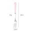 Acero inoxidable 304 dibujos animados lindo vajilla cuchara tenedor dinosaurio lindo Conejo polvo cuchara para comer en casa para niños