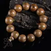 Pulseras Pequeñas de Madera de Ala de Pollo para Hombres y Mujeres, Cuentas de Madera Vieja de Águila Blanca Vietnamita, Joyería de Estilo Étnico para Llevar en la Mano o Colgar del Cuello