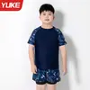 Roupa de Banho Infantil para Meninos, Maiô de Duas Peças para Crianças Acima do Peso, Novo Modelo 2025, Conjunto de Roupa de Banho Profissional para Treinamento Juvenil