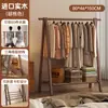 Cabide de chão para uso doméstico no quarto, moderno e simples, cabide moderno para o pé da cama para guardar roupas, feito de metal, varal de roupas