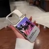Europeu e Americano Mais Vendido Retrô Coqueiro Pôr do Sol iPhone17Pro Estilo Americano Capa de Celular Apple 16 Furo Grande Capa Protetora