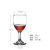 Conjunto de Taças de Vinho de Vidro de Alta Qualidade, Luxo Leve, Taças de Alta Qualidade, Uso Comercial em Restaurantes, Taças de Vinho Moldadas em Peça Única
