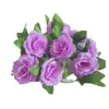 Atacado do Fabricante Trepadeiras de Rosas Simuladas, Tiras de Rosas, Trepadeiras de Flores Artificiais, Decoração de Casamento Trepadeiras Planas Grandes