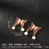 Colgante de Mariposa Azul para Quemar Aceite Chapado en Oro Plata 925 Accesorios para Colgantes de Pulsera y Collar Material Tejido a Mano Accesorios