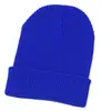 Gorro de Punto Estilo Europeo y Americano para Hombres y Mujeres, Cálido de Doble Capa Versátil para Cruzar Fronteras, Gorro de Punto de Moda de Color Sólido para Otoño e Invierno