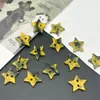 Botones coloridos pequeños de peces, mariposas, monedas, nubes, estrellas, triángulos, de dos agujeros irregulares y color degradado para ropa de niños y mujeres DIY