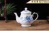 Tetera Grande de Jingdezhen Cerámica para el Hogar Grande Filtro de Té Olla Individual Porcelana Olla de Gran Capacidad para Hotel y Restaurante