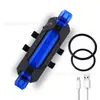 Luz Traseira de Bicicleta 918 Carregamento USB Luz de Advertência de Segurança para Ciclismo Noturno Luz de Bicicleta LED de Alto Brilho para Ciclismo ao Ar Livre