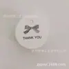 Etiqueta redonda de papel Kraft de agradecimiento Spot 100 Piezas etiqueta para empaque de regalo de repostería Amazon