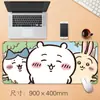 Mouse Pad Grande de Desenho Animado Xiaoba Pad de Mesa para Escritório Antiderrapante Borda de Travamento de Precisão Venda Direta da Fábrica Mouse Pad de Alto Valor