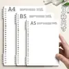 Caderno Espiral A5 com Alto Valor Estético, Caderno Espesso para Estudantes, Caderno Universitário B5 com Pauta para Preparação de Provas