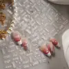 Redanco 5D en Relieve Ins Celebridad de Internet Estampado en Caliente Pegatinas para Uñas Arte de Uñas DIY Letras Inglesas Pegatinas 3D para Uñas Dr1983