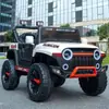 Nuevo Coche Eléctrico Wrangler Tracción en las Cuatro Ruedas Control Remoto Coche de Juguete para Niños Puede Sentarse en Vehículo Todoterreno Grande Coche de Cuatro Ruedas