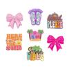 Bolsa con Agujeros de Procesamiento Personalizado Decoración de Dibujos Animados Bolsa Bogg Bolsa de Playa Flor Borg Bolsa Accesorios Fuente de Fábrica