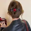 Pinza para el pelo de dibujos animados peculiar con giro para niñas, pinza de garra para el pelo de alta gama para la parte posterior de la cabeza, accesorio para el cabello