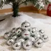 Decorações de festa de aniversário disco, bolas de laser, bolas coloridas com glitter, bolas espelhadas de palco refletivas, bolas de espelho de vidro para casamento