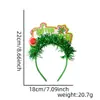 Decoração de Festa de Natal do Grinch Headband Merry Grinch Mas Tema Atmosfera Fantasia Headband para Foto