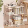 Estante de livros de mesa, carrinho de armazenamento móvel, estante de livros de chão para estudantes, estante de livros para sala de aula do ensino médio, prateleira de armazenamento ao lado da mesa