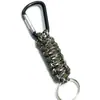 Llavero Multifuncional para Exteriores Accesorios de Supervivencia Montañismo Camping Emergencia Tejido de Cuerda de Paraguas Supervivencia Emergencia Llavero