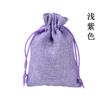 Bolsitas de Lino Hechas a Mano con Cordón para Guardar Joyería, Bolsas de Regalo para Té, Empaque de Vino, Bolsas de Lino al por Mayor