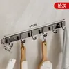 Gancho adhesivo fuerte sin perforaciones para colgar en la pared, colgador de toallas de baño para ropa, pared, baño, cocina, detrás de la puerta