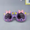 Óculos de Desenho Animado Infantis Óculos de Sol da Moda Laço Fofo Meninas Meninos Óculos de Sol para Bebê 2-9 Anos Atacado Transfronteiriço