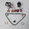 Accesorios para parrilla de salchichas/máquina de hot dogs: motor, engranaje, piñón, rueda lateral, cadena, termostato, botón, interruptor de encendido giratorio