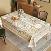 Mantel Estilo Americano, Impermeable, Resistente al Aceite, No Requiere Lavado, Nuevo Modelo 2026, Atmosférico, Resistente al Calor, Mantel para Mesa de Comedor, Mantel para Mesa de Café Rectangular