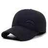 Gorra de Béisbol para Hombres de Mediana Edad y Mayores, Gorro de Algodón para Exteriores de Invierno, Gorro Cálido de Lana Engrosado con Protección para los Oídos, Gorra Versátil con Visera para Hombres