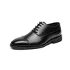 Sapatos masculinos de comércio exterior, nova coleção primavera/outono 2025, sapatos sociais de couro estilo britânico, mocassins masculinos de bico fino da moda transfronteiriça