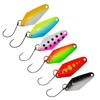 Isca Lantejoulas Exportação Colorida Formato Colher 2,3g Boca de Cavalo Truta Salmão Isca Artificial Isca de Pesca