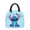 Bolsa de almuerzo Stitch de tela Oxford con dibujos animados, bolsa para conservar el calor, bolsa de aluminio para picnic, bolsa de almuerzo portátil