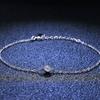 Pulsera de Plata 925 Pulsera de Moissanita Pulsera de Moissanita t Pulsera de Burbujas para Mujer Venta Directa de Fábrica Transmisión en Vivo Douyin