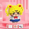 Blocos de Construção de Micropartículas Figuras de Desenho Animado Montagem Infantil Brinquedos Educativos Presentes Decorações de Mesa Montagem Criativa para Barracas de Rua