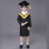 Uniforme de Doctor de Jardín de Niños para Niños Sombrero Estudiantes de Primaria y Secundaria Foto de Graduación Uniforme de Licenciatura Disfraz de Actuación para Niños