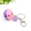 Lindo Llavero de Campana de Moda Colgante de Campana de Metal de Dos Tonos Accesorios para Colgar en Bolsos de Mujer y Coches