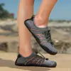 Sapatos casuais ao ar livre para homens e mulheres, para nadar, vadear e rastrear riachos, com sola macia, antiderrapantes, respiráveis, sapatos para pesca e praia, sapatos da moda, campeões de vendas transfronteiriços