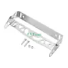 Suporte de placa de carro universal de alumínio colorido/Suporte de placa de carro de liga de alumínio espessado/Suporte de placa de licença/sem padrão/com padrão