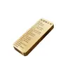 Pesa de Papel de Bronce Seis Mandamientos de Zeng Guofan, Adorno Artesanal de Cobre, Regalo con Caligrafía Grabada, Juego de Papelería de Cobre, Regla