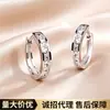 Aretes de Aro de Diamantes Cuadrados Super Brillantes para Mujer, Colgante Simple, Diseño Elegante de Aretes de Aro, Joyería de Aretes de Aro Llanos de Estilo Minimalista