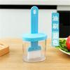 Pincel de Óleo de Silicone com Frasco Pote de Óleo Integrado Cozinha Churrasqueira Fogão Doméstico Resistente a Alta Temperatura Grau Alimentar Pincel Molho Óleo para Churrasco