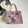 Bolso de Mano Bordado con Lentejuelas 2026 Nuevo Modelo Bolso Tote de Alta Gama para Mujer Bolso Grande de Moda Bordado