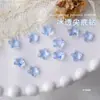 Rinestones para Uñas Ice-Clear Tendencia Verano Coloridos Rinestones de Base Puntiaguda Rinestones Transparentes Irregulares Rinestones Rectangulares de Corazón Ovalados para Uñas