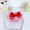 Bolsa de Ombro Feminina Fofa Estilo Novo com Laço e Pérolas, Bolsa de Mão Leve da Moda e Versátil para Vendas Transfronteiriças